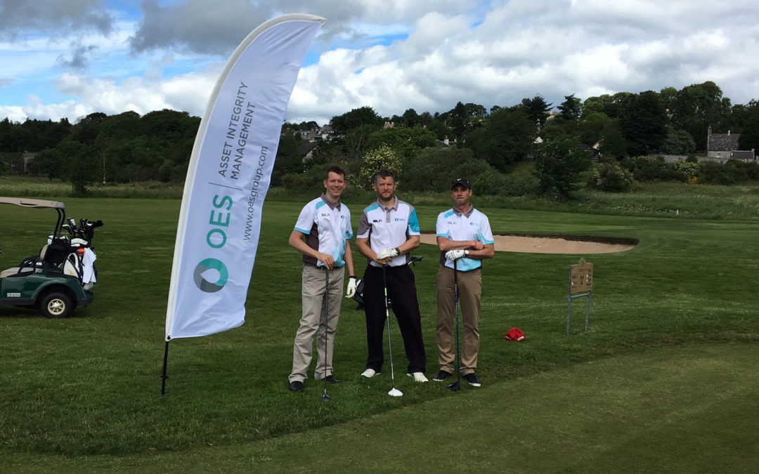 OES take part in IADC North Sea Chapter Golf Event