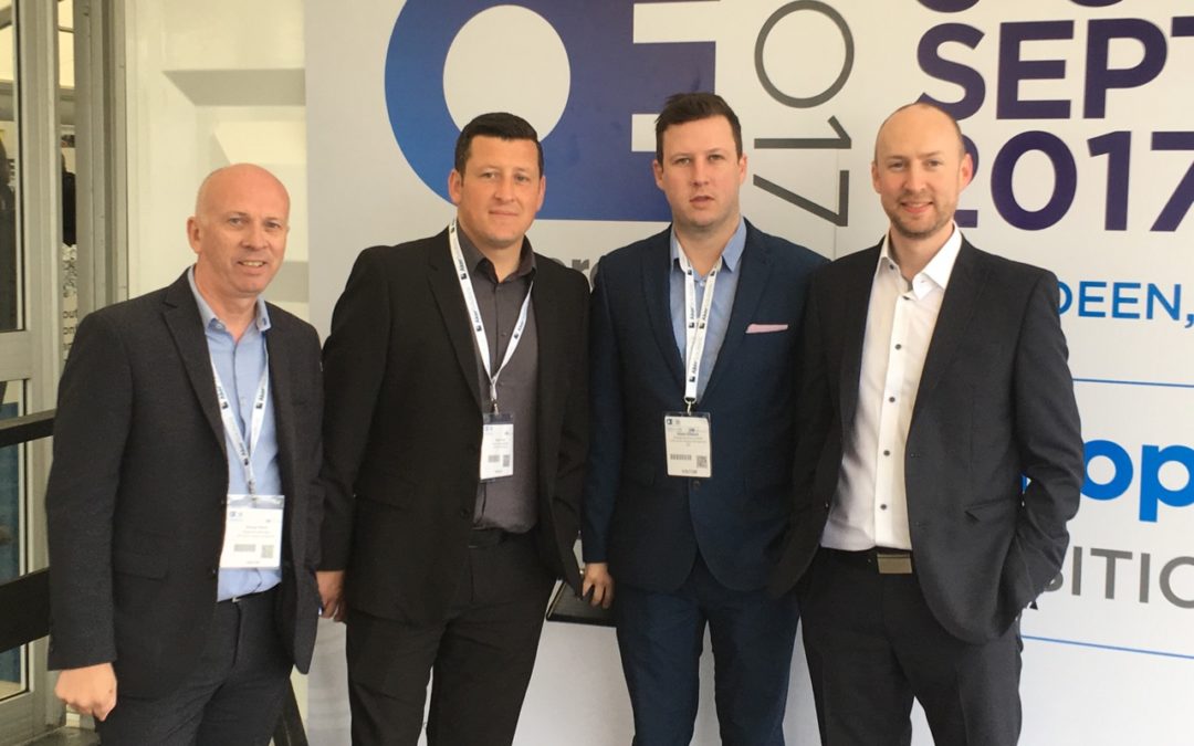 Team OES attends Offshore Europe 2017 in Aberdeen