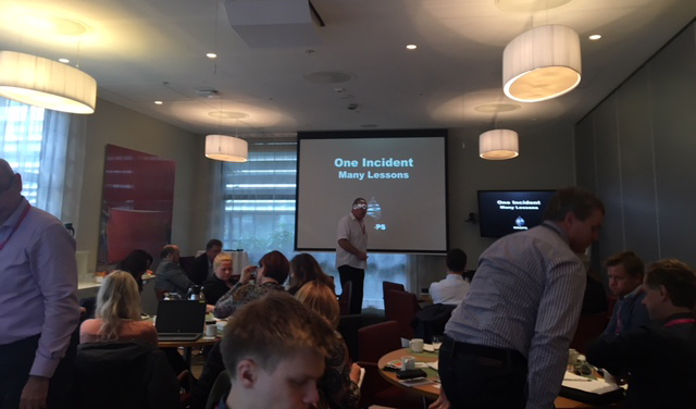 George Byers Attends Drops Forum in Stavanger
