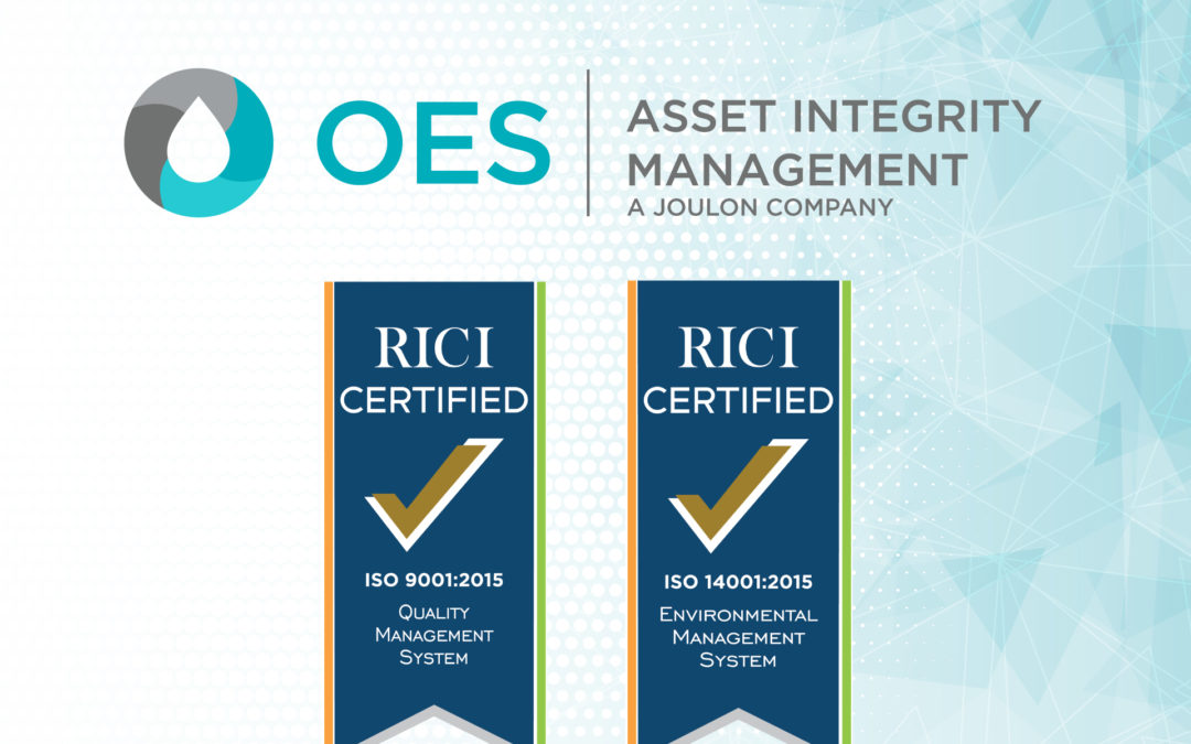OES Achieves ISO 9001 and 14001 in Saudi Arabia