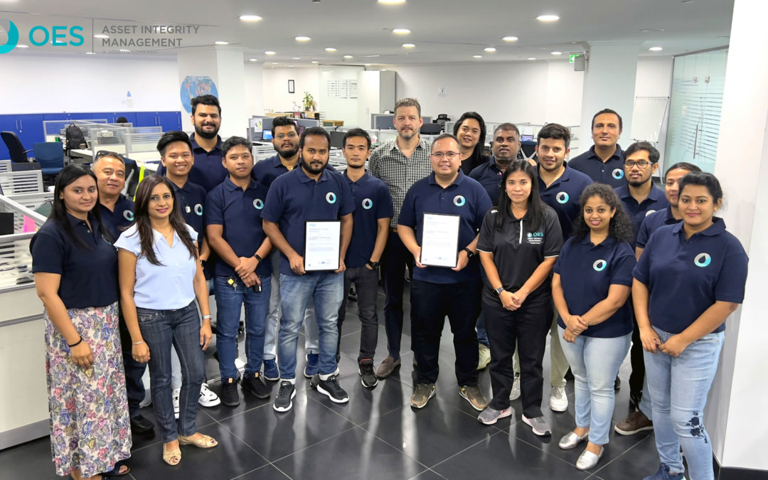OES achieves ISO Accreditations in Dubai